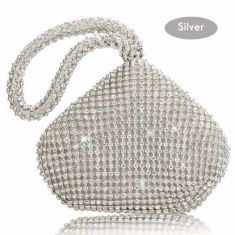 Women Rhinestones Wedding Evening Party Clutch