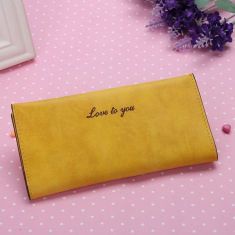 Women Leather Clutch Wallet Card Holder Case