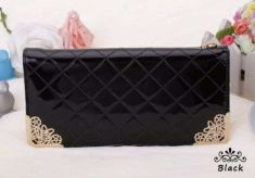 Women's Wallet Synthetic Leather Casual Long Clutch