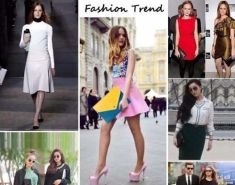 Korean Style Contrast Color Cool Clutch Bag Envelope Bag