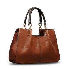 Leather Handbag tote Vintage 