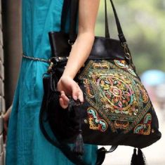 Chinese style Embroidery Shoulder Bags