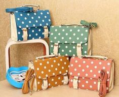 Women's Bags Polka Dot 