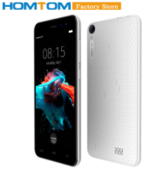 Original HOMTOM HT16 Smartphone 3G WCDMA Android 6.0 Quad Core MTK6580 5.0" Screen 1GB RAM 8GB ROM Dual Cameras Mobile Phone