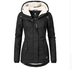 Women Winter Jacket Coat Cotton Windproof Slim Outerwear Fashion