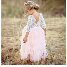 Vestidos Girls Summer Dress Brand Backless Teenage Party Unicorn Princess Dress