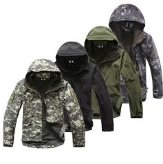 Lurker Shark Skin Softshell V5 Military Tactical Jacket Men Waterproof Coat