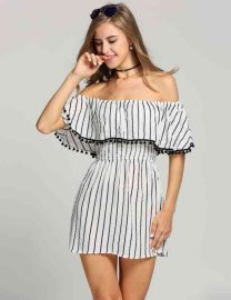 Fashion Women Casual Tassel Dress