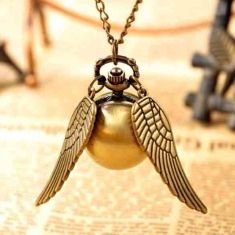 Vintage Bronze Punk Steampunk Quartz Pocket Watch Pendant Chain