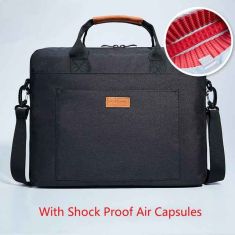 Laptop Bag With Belt For Trolley System For Macbook 