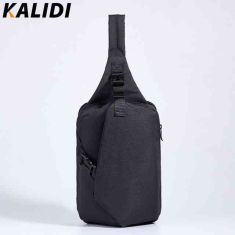 KALIDI Unisex Functional Notebook Casual Chest Pack Zipper Laptop Tablet Shoulder Messenger Bag Case for Apple Ipad 1 2 3 4 Mini