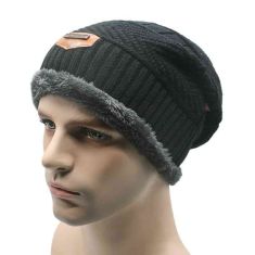 Unisex Womens Mens S Camping Hat Winter Beanie Baggy Warm Wool Ski Cap Hot