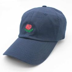 New Rose Dad Hat Drake Sanpback Flower summer Embroidery Curved Summer Snapback Baseball Caps women men Trapback Hip Hop Hat