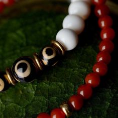 Nature shell nature agate Chinese wind jewelry vintage tridacna bracelet ,new Lover ethnic bracelet,handmade Day Beads bracelet