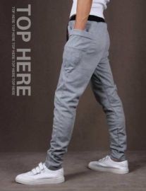 Men Casual Pants Big Pocket Army Trousers Hip Hop Harem Mens Joggers