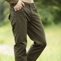 Brand Men Pants Full Length Military Light khaki Long Pants