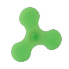 Luminous Fidget Spinner Silicone + Alloy Mini Bearings Hand Spinner Environmental Protection Steady Rotation For EDC DCHD Stress