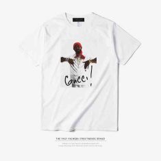 INFLATION 2017 Mens Hip Hop Men Streetwear Top Tees Casual Cotton T Shirt Hip Hop Graphic Tees For Men 