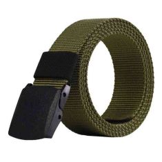 Automatic Buckle Nylon Belt Male Army Tactical Belt Mens Military Waist Canvas Belts Cummerbunds High Quality Strap