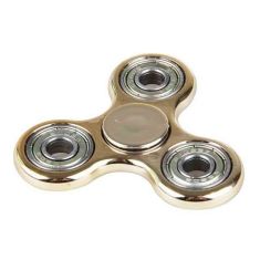 Funny Spinner Plastic EDC Hand Spinner For Autism & ADHD Rotation Time Long Anti Stress Golden/Silver/Rose Golden Color 