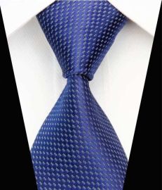 Silk Neck tie Business Casual Knit Mens Ties Design 1