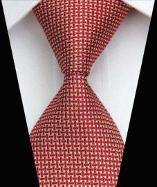 Silk Neck tie Business Casual Knit Mens Ties Design 4