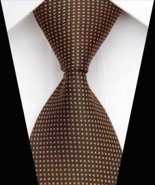 Silk Neck tie Business Casual Knit Mens Ties Design 12