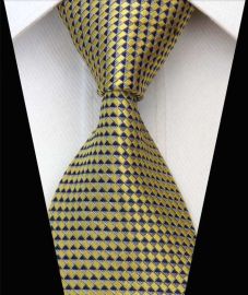 Silk Neck tie Business Casual Knit Mens Ties Design 18