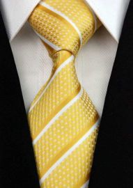 Elegant Silk Polyester Man Business Wedding  Tie Option 1