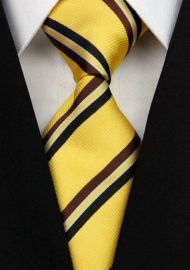 Elegant Silk Polyester Man Business Wedding  Tie Option 3