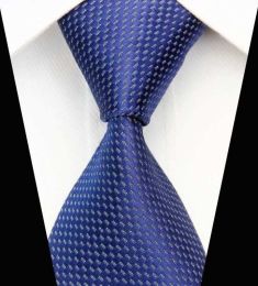 Elegant Silk Polyester Man Business Wedding  Tie Option 19