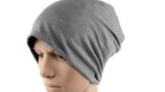 New Arrival Fashion Winter  Solid Color Elastic Bonnet Hip Hop Cap Women Men Slouch Beanie Hat 9 Colors One Size Black