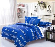 Home textiles, 4 sets of Muji bedding (Bedding bag - bedsheets - pillowcase) design 2