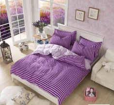 Home textiles, 4 sets of Muji bedding (Bedding bag - bedsheets - pillowcase) design 19