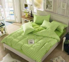 Home textiles, 4 sets of Muji bedding (Bedding bag - bedsheets - pillowcase) design 22