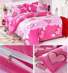 Bedding set quESty bedding sets duvet cover bedding sheet pillowcase 4pcs 3pcs for 1m to 2m bed  Design 1