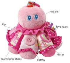 Baby Toys Early Learning Plush Octopus Animal
