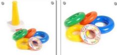 New baby toys Fisher** Stack Up  Rainbow Tower Ring Learning Toys Kids educational toys