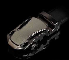 Buckle Belt Cowhide Leather