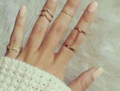 5 Pcs Rings Resizeable 