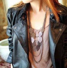 Fashion Jewelry For Women Stray Leaves Necklace