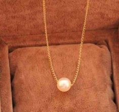 Elegant Faux Pearl Long Chain Necklace