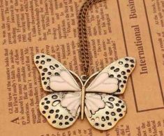 Vintage Butterfly Necklace