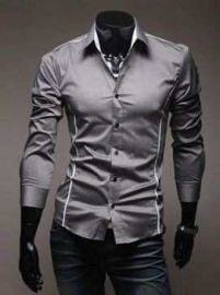 Shirts Casual Slim Fit Stylish Mens Dress Shirts
