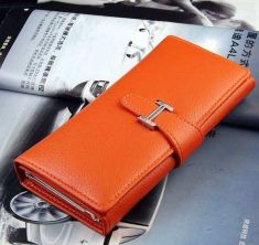 Woven Wallets Zipper Long Women