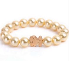 Pearl Love Bear bracelet