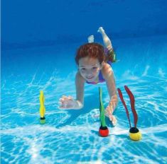Kids Water Toys Activity Diving Underwater Seagrasses