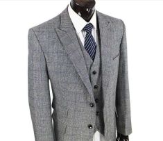 Suit For Men Custom Made Slim Fit 3 Piece
