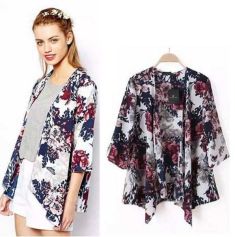 Chiffon Blouse Causal Shawl