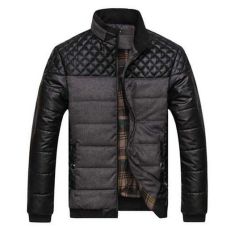 Classic Warm Jackets Plus Size Patchwork